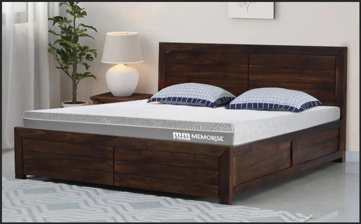 Memorise Responsive Memory Foam Queen Size Mattress For Pressure Relieving And Durable Spine Support
