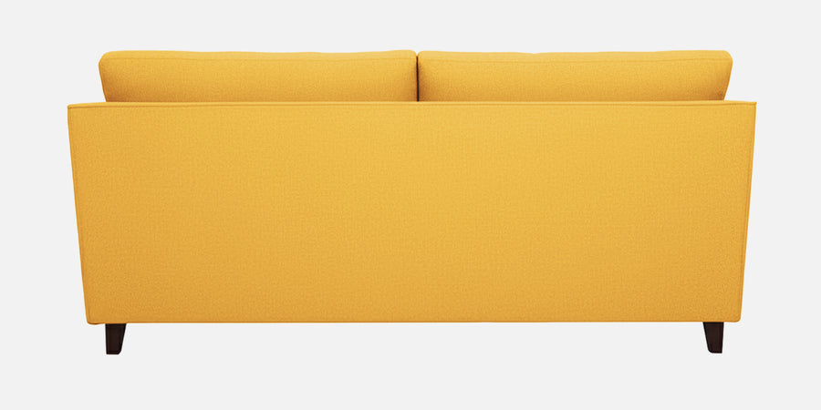 Miranda Fabric 3 Seater Sofa In Bold Yellow Colour - Febonic Living