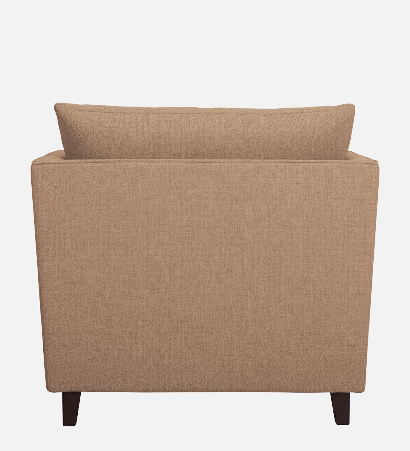 Miranda Fabric 1 Seater Sofa In Cosmic Beige Colour