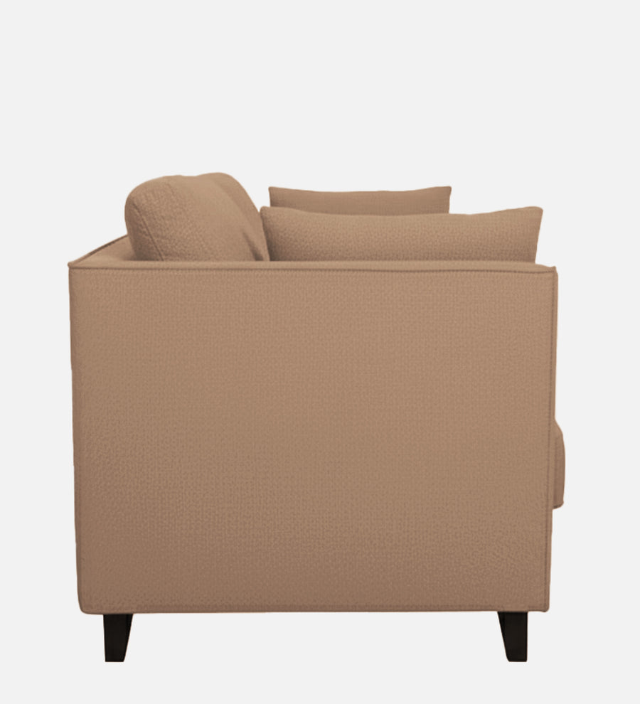 Miranda Fabric 1 Seater Sofa In Cosmic Beige Colour - Febonic Living