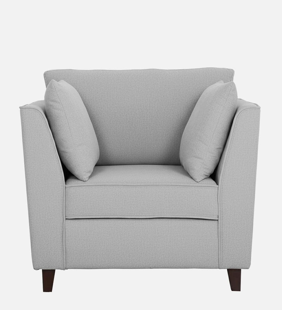 Miranda Fabric 1 Seater Sofa In Lit Grey Colour - Febonic Living