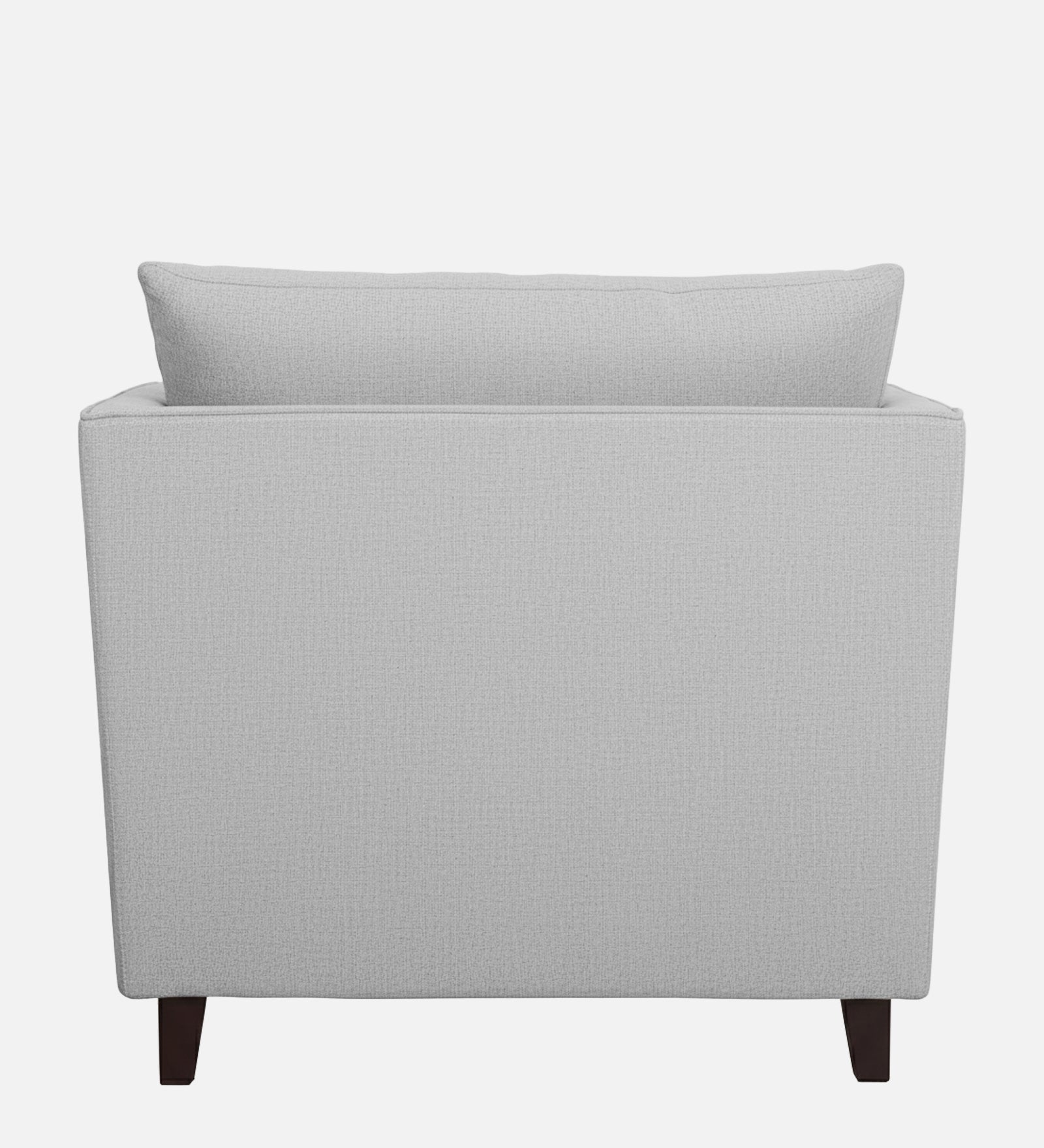 Miranda Fabric 1 Seater Sofa In Lit Grey Colour