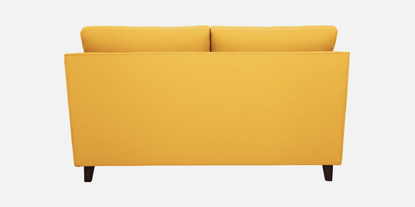 Miranda Fabric 2 Seater Sofa In Bold Yellow Colour