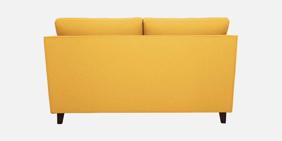 Miranda Fabric 2 Seater Sofa In Bold Yellow Colour - Febonic Living