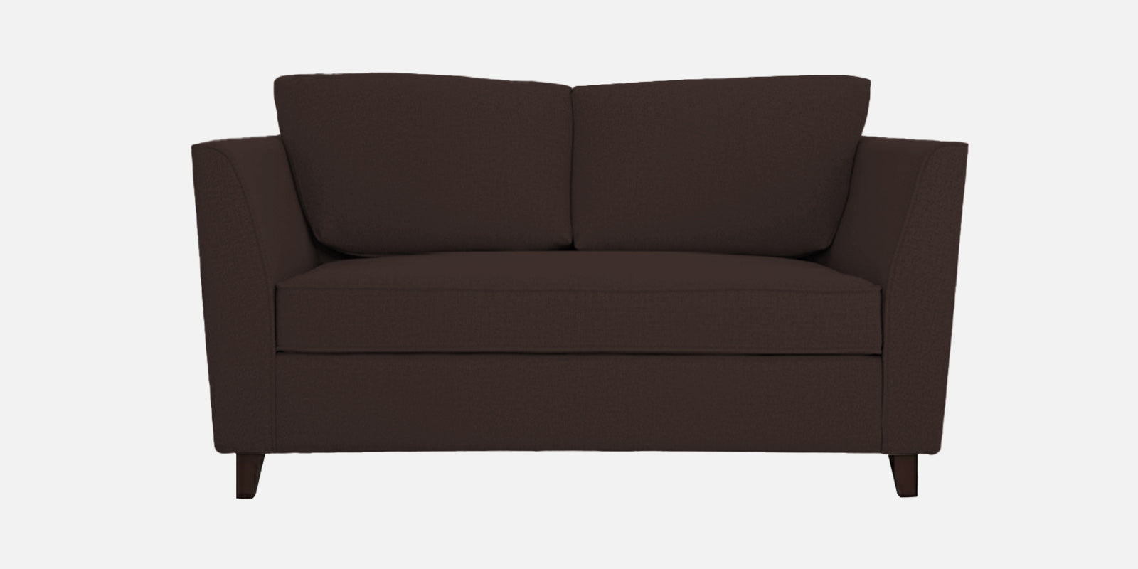 Miranda Fabric 2 Seater Sofa In Coffee Brown Colour