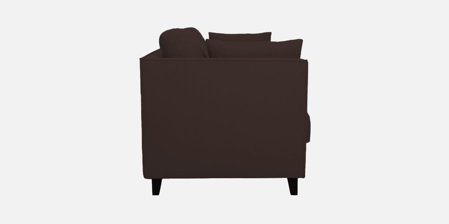 Miranda Fabric 2 Seater Sofa In Coffee Brown Colour - Febonic Living