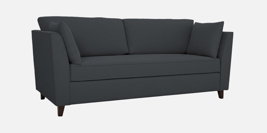 Miranda Fabric 3 Seater Sofa In Charcoal Grey Colour - Febonic Living