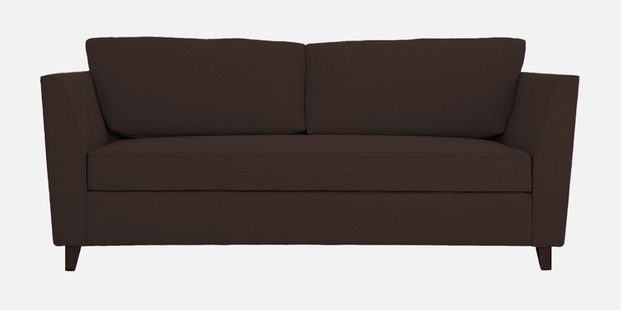 Miranda Fabric 3 Seater Sofa In Coffee Brown Colour - Febonic Living