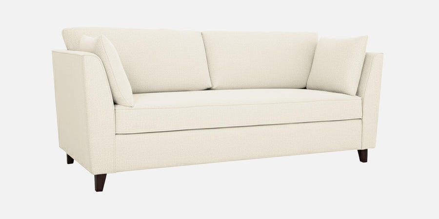 Miranda Fabric 3 Seater Sofa In Ivory Cream Colour - Febonic Living