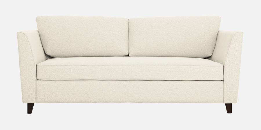 Miranda Fabric 3 Seater Sofa In Ivory Cream Colour - Febonic Living