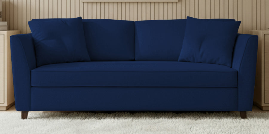 Miranda Fabric 3 Seater Sofa In Royal Blue Colour - Febonic Living