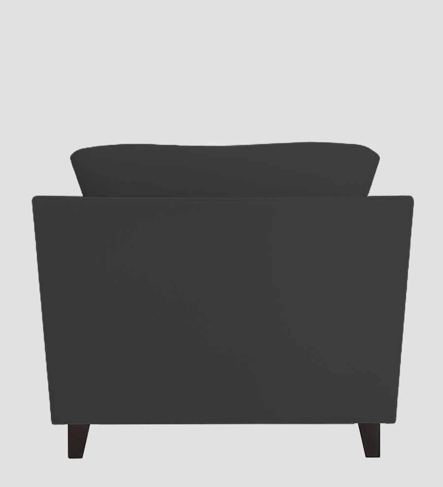 Miranda Velvet 1 Seater Sofa In Davy Grey Colour - Febonic Living