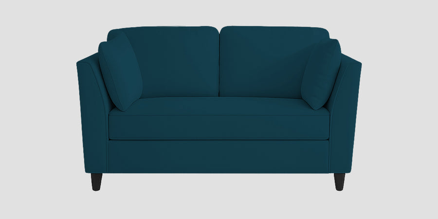 Miranda Velvet 2 Seater Sofa In Imperial Blue Colour - Febonic Living
