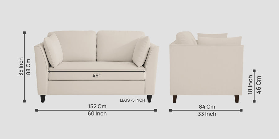 Miranda Velvet 2 Seater Sofa In Camel Beige Colour - Febonic Living