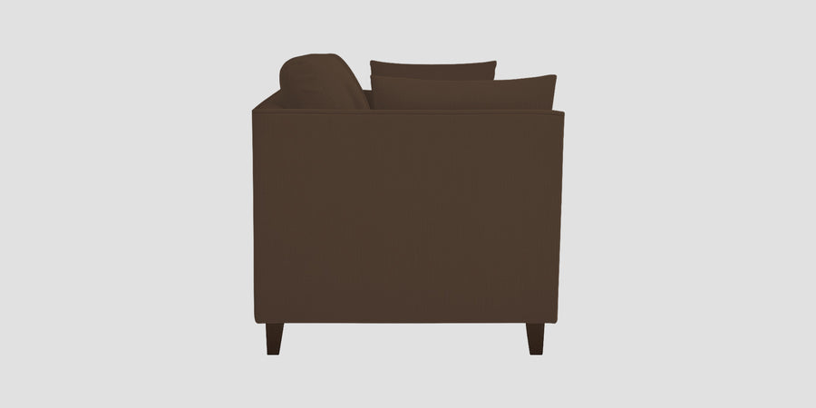 Miranda Velvet 2 Seater Sofa In Mocha Brown Colour - Febonic Living