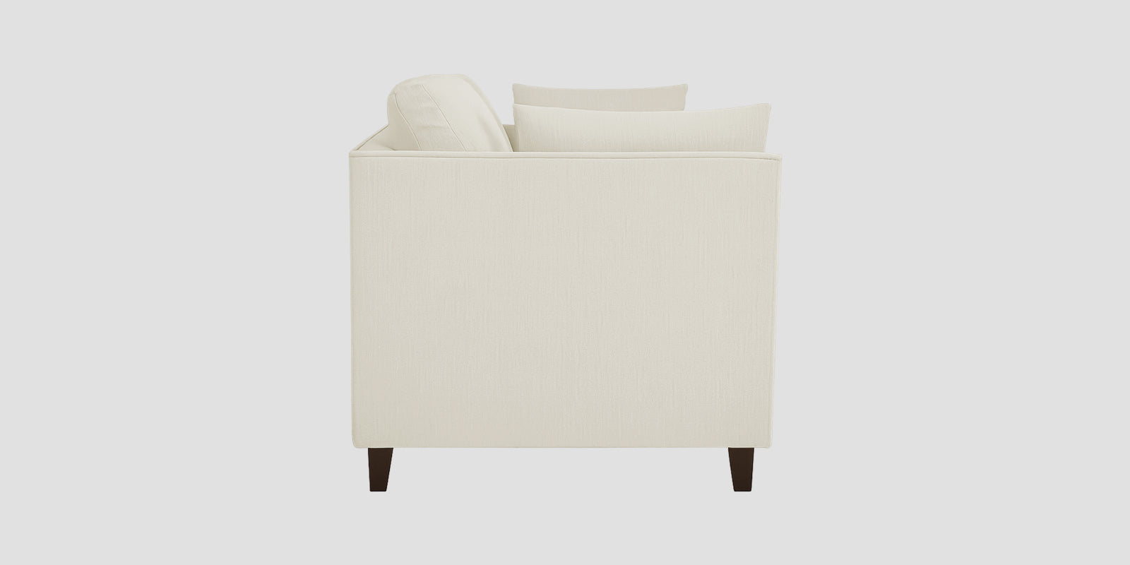 Miranda Velvet 2 Seater Sofa In Warm White Colour