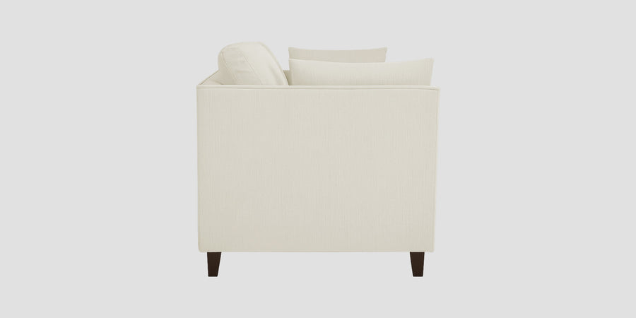 Miranda Velvet 2 Seater Sofa In Warm White Colour - Febonic Living