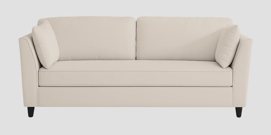 Miranda Velvet 3 Seater Sofa In Camel Beige Colour - Febonic Living