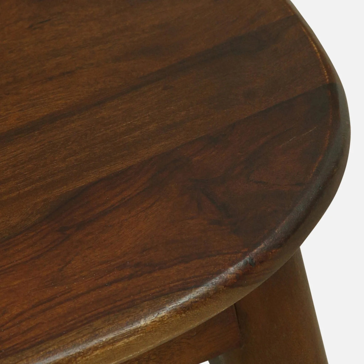 Mitto Sheesham Wood Dining Chairs In Provincial Teak Finish (Set Of 2)