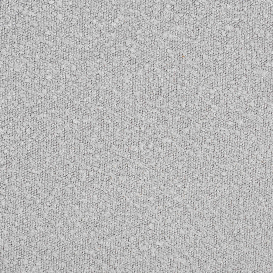 Monty Boucle Pouffe In Fog Grey Colour - Febonic Living