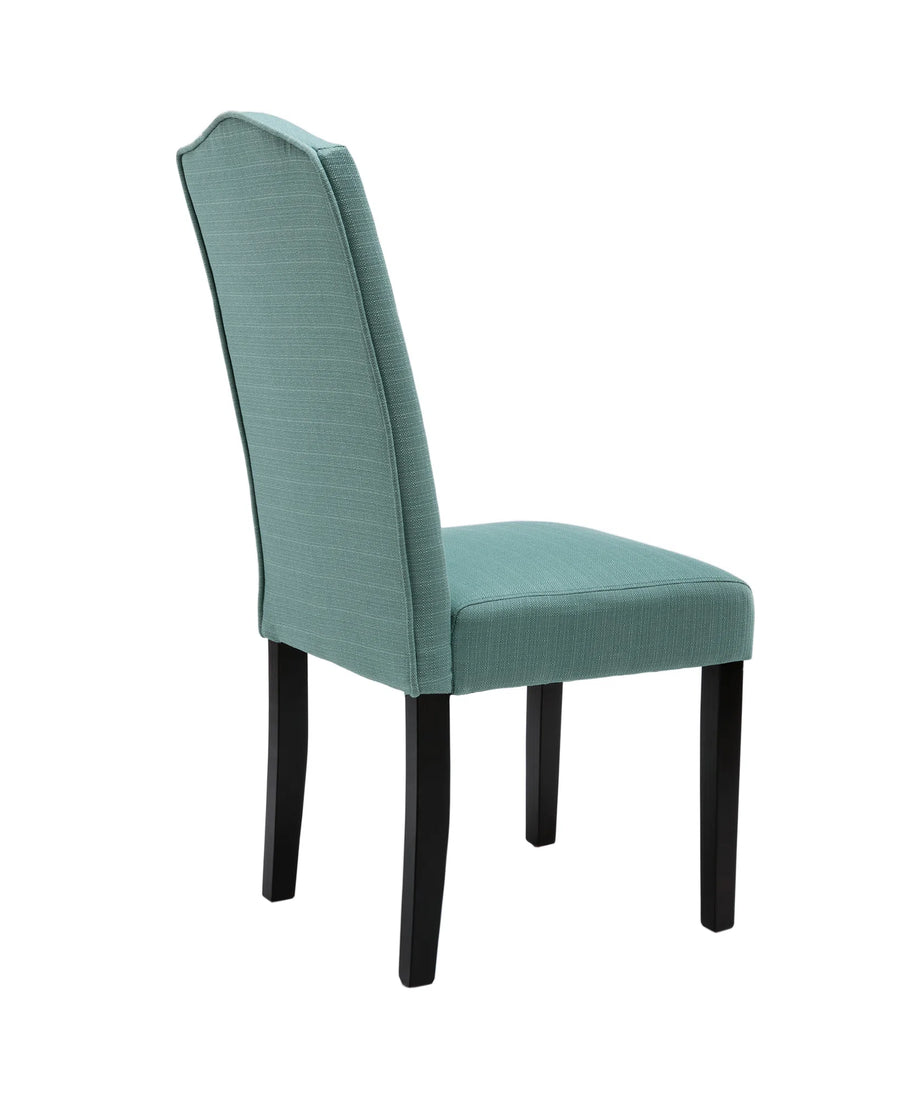 Mory Fabric Dining Chair In Tiffany Blue Colour Set Of 2 - Febonic Living