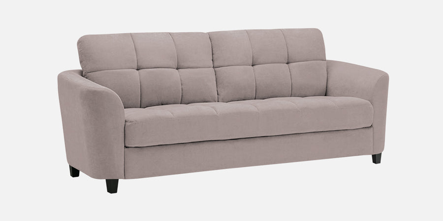 Mulan 2 Seater Fabric Sofa - Almond Beige Side view - Febonic Living