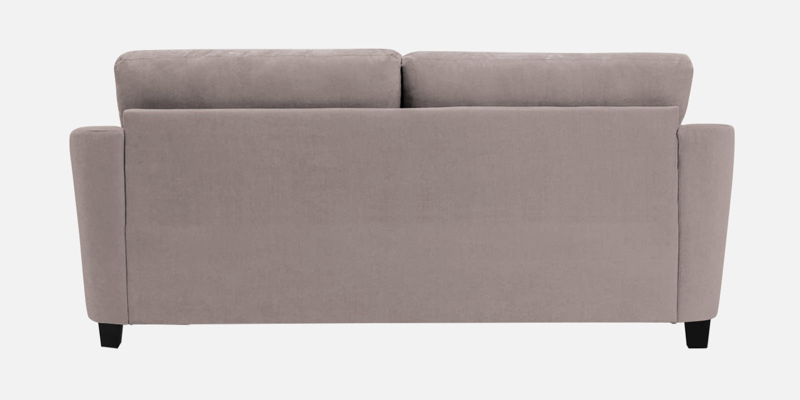 Mulan 2 Seater Fabric Sofa - Almond Beige back view - Febonic Living