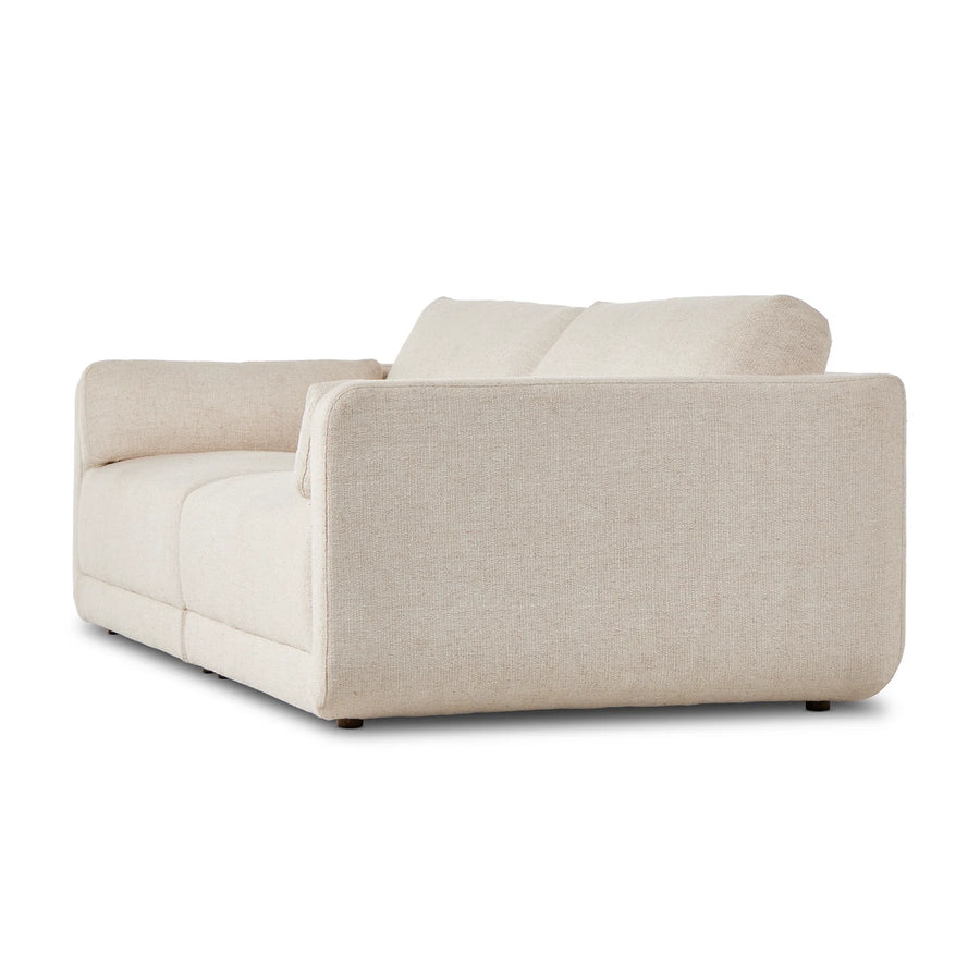 Phoenix Fabric 3 Seater Sofa In Natural Beige Colour - Febonic Living