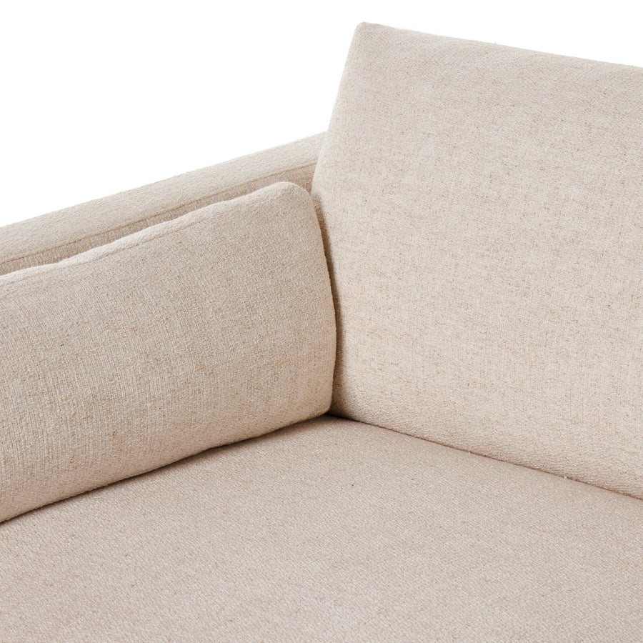 Phoenix Fabric 3 Seater Sofa In Natural Beige Colour - Febonic Living