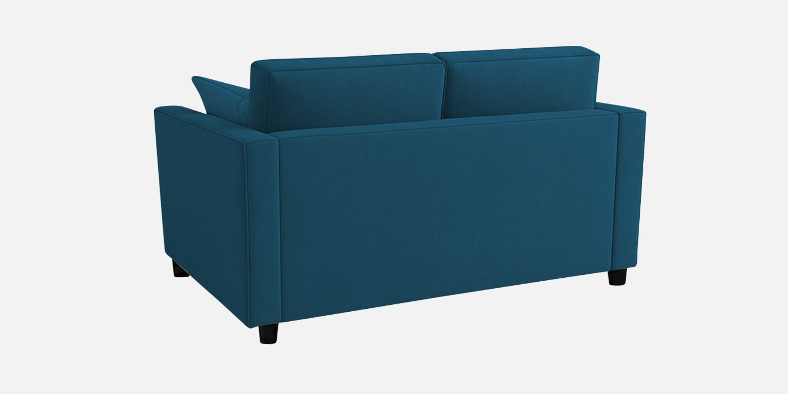 Nestin Velvet 2 Seater Sofa In Azura Blue Colour