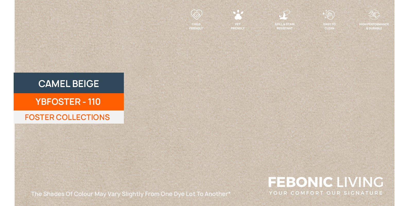 Nestin Velvet 2 Seater Sofa In Camel Beige Colour