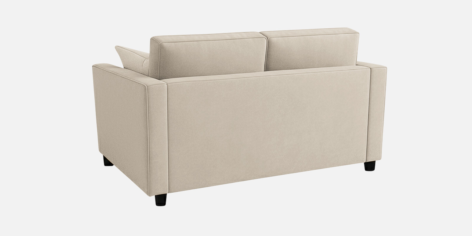 Nestin Velvet 2 Seater Sofa In Camel Beige Colour