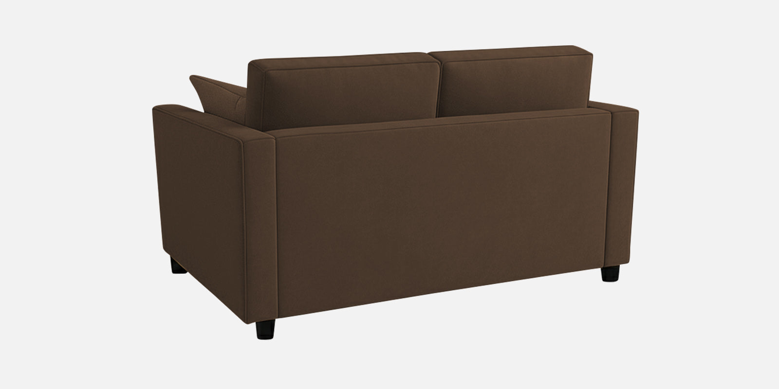 Nestin Velvet 2 Seater Sofa In Mocha Brown Colour - Febonic Living