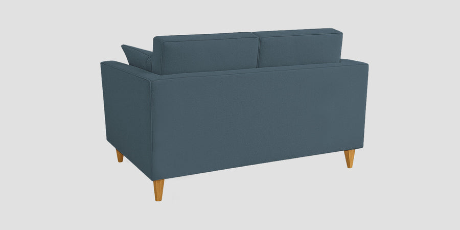 Nestin Velvet 2 Seater Sofa In Oxford Blue Colour - Febonic Living