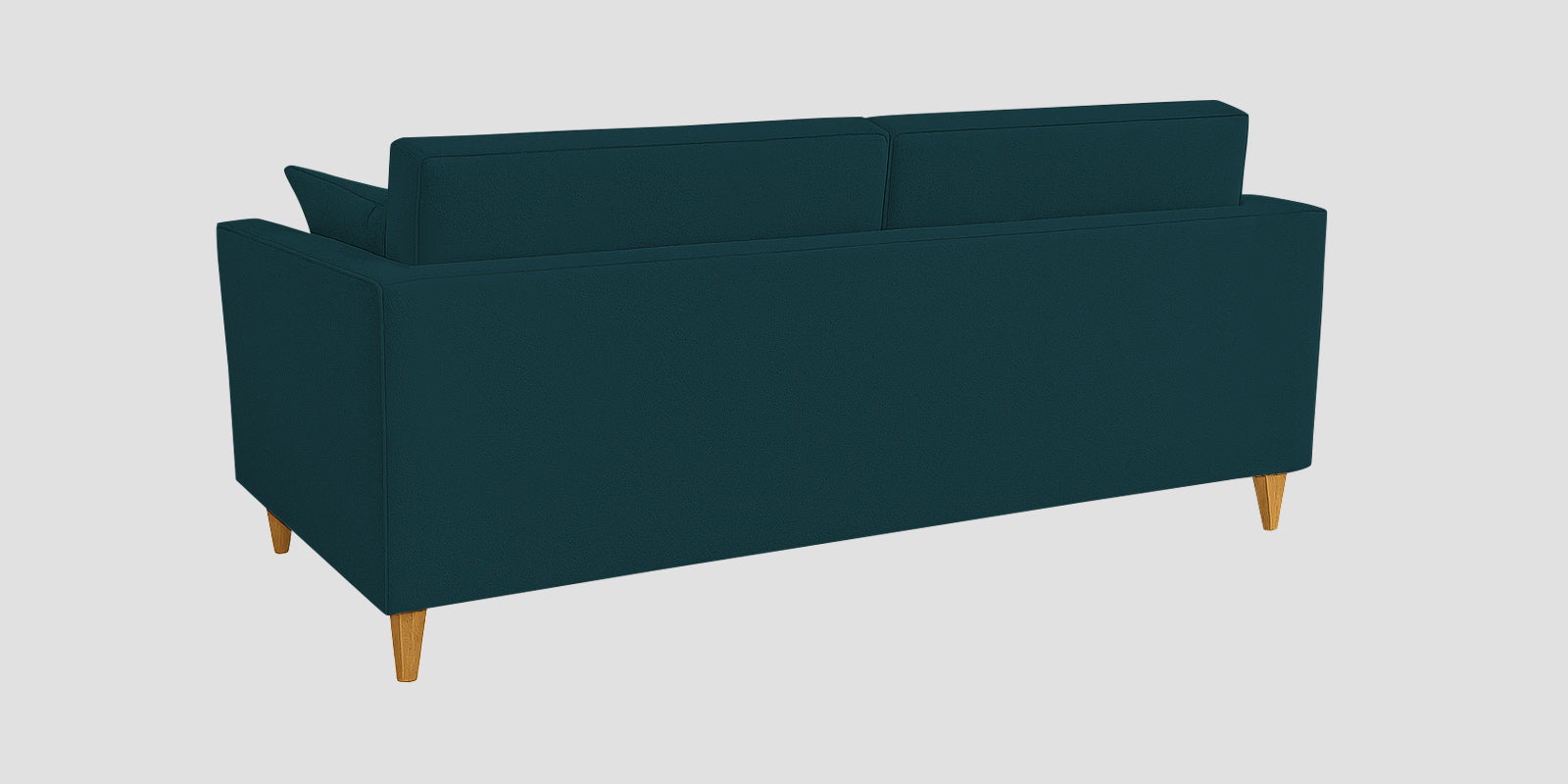 Nestin Velvet 3 Seater Sofa In Arabian Green Colour