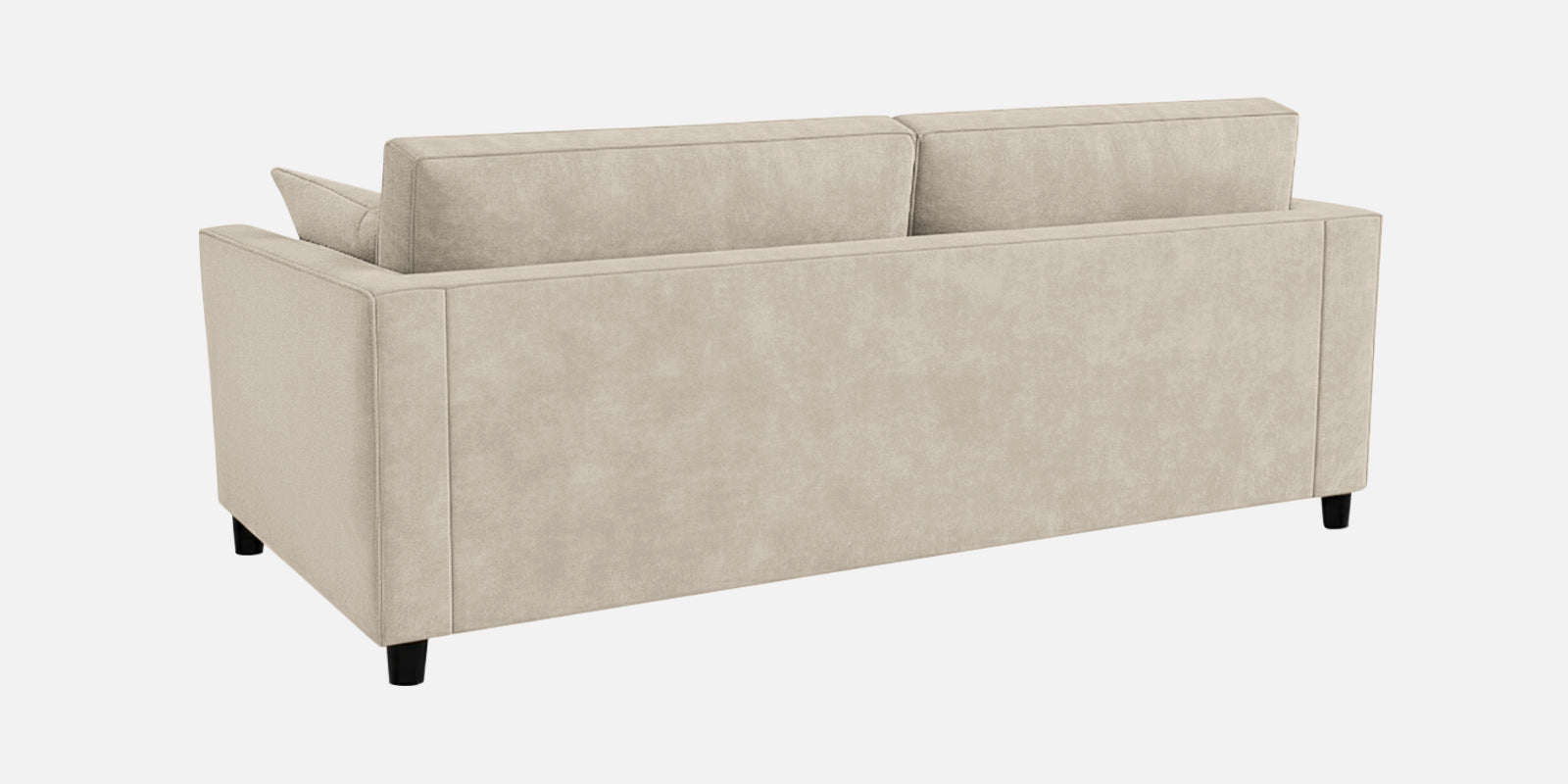 Nestin Velvet 3 Seater Sofa In Camel Beige Colour - Febonic Living