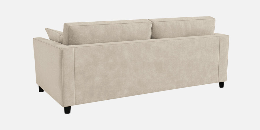 Nestin Velvet 3 Seater Sofa In Camel Beige Colour - Febonic Living
