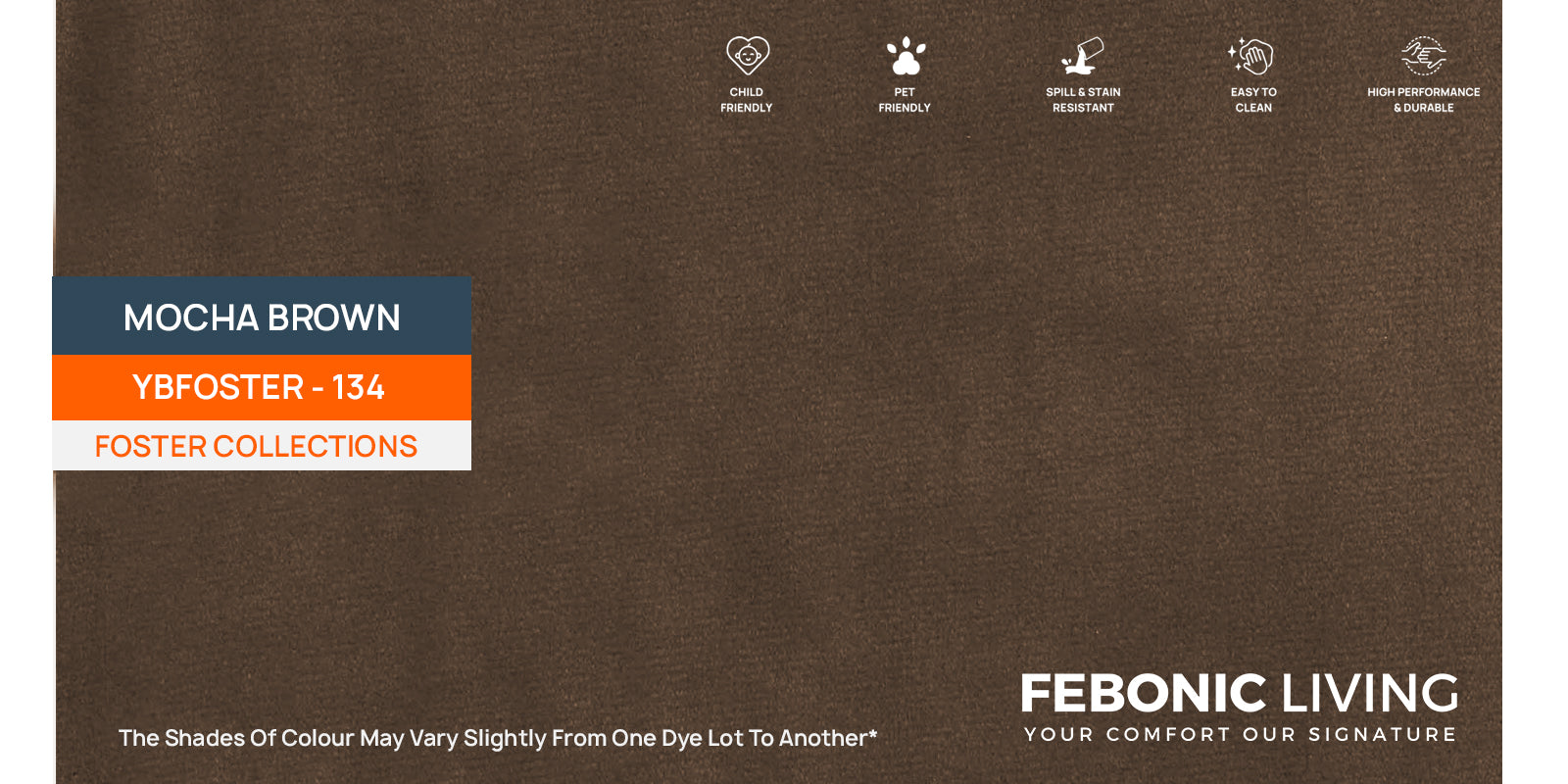 Nestin Velvet 3 Seater Sofa In Mocha Brown Colour - Febonic Living