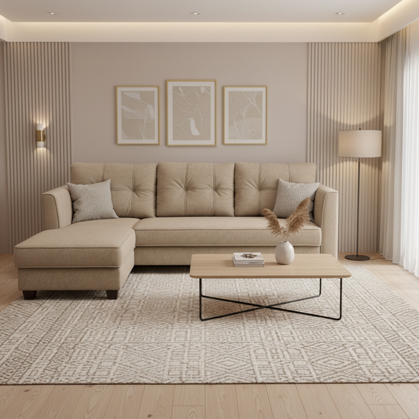 L SHAPE SOFA