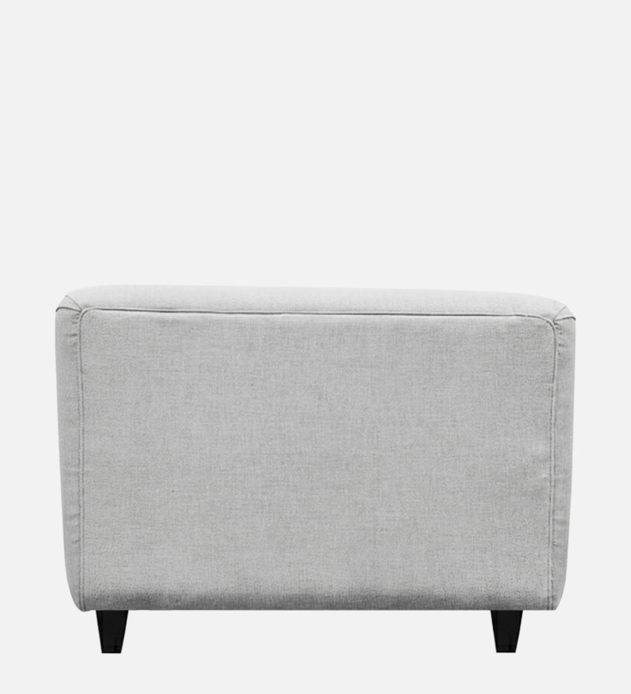 Niki Fabric 1 Seater Sofa In Lit Grey Colour - Febonic Living