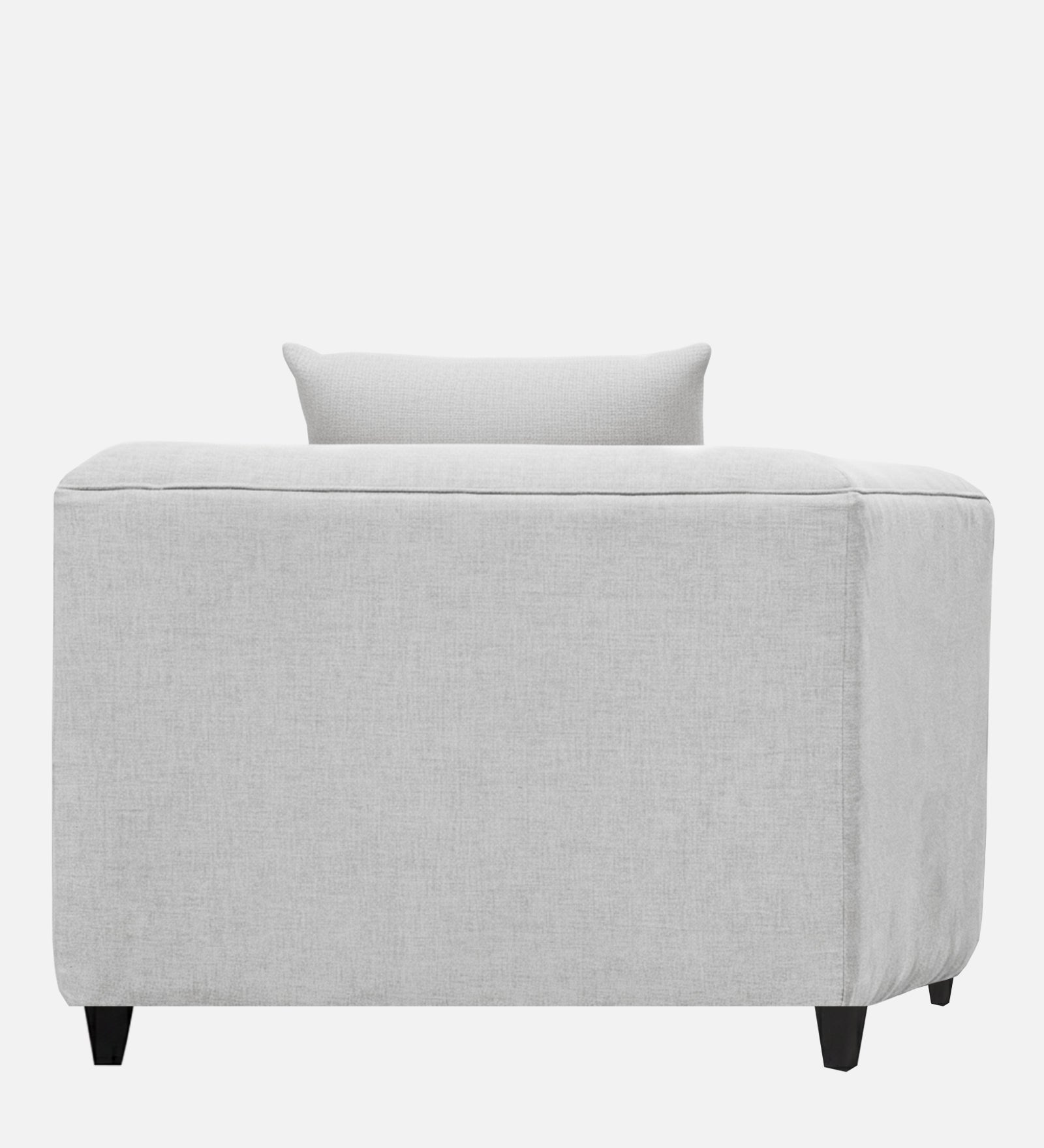 Niki Fabric 1 Seater Sofa In Lit Grey Colour - Febonic Living