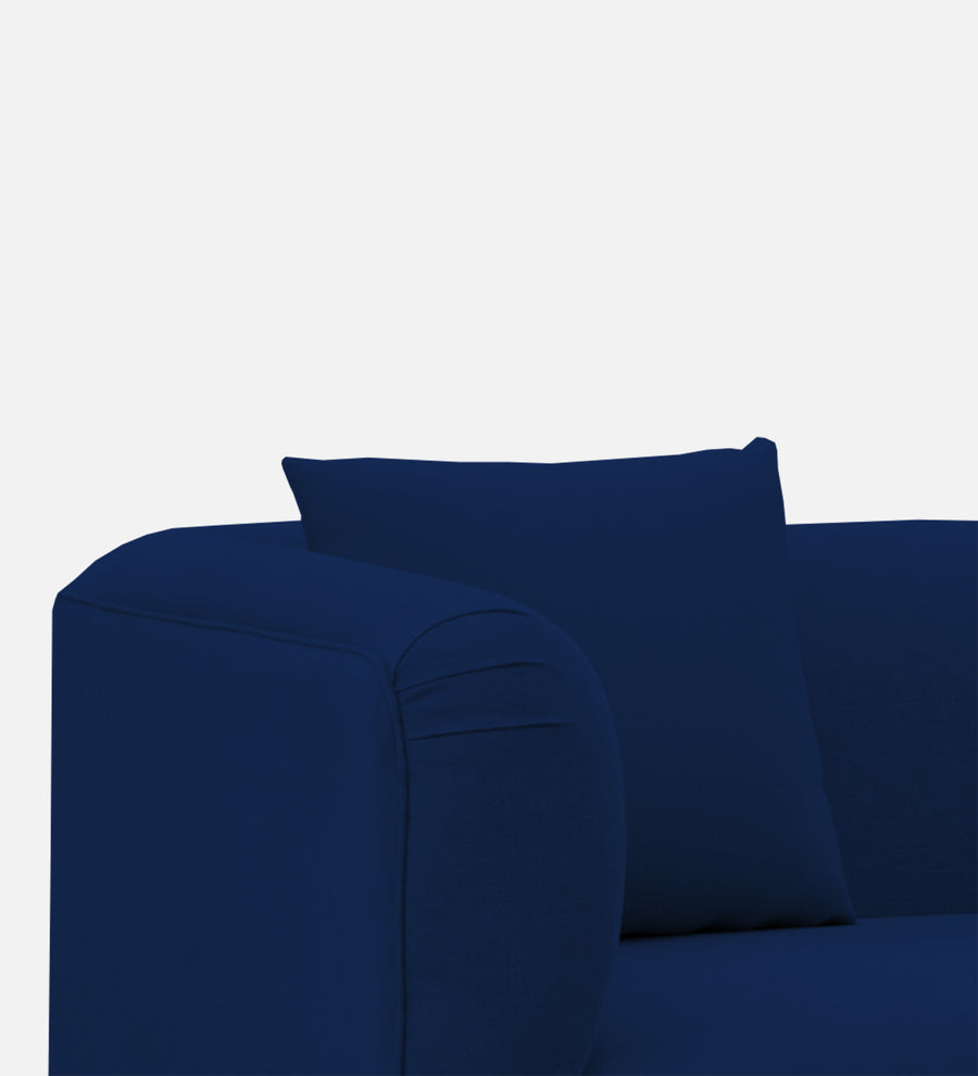 Niki Fabric 1 Seater Sofa In Royal Blue Colour - Febonic Living