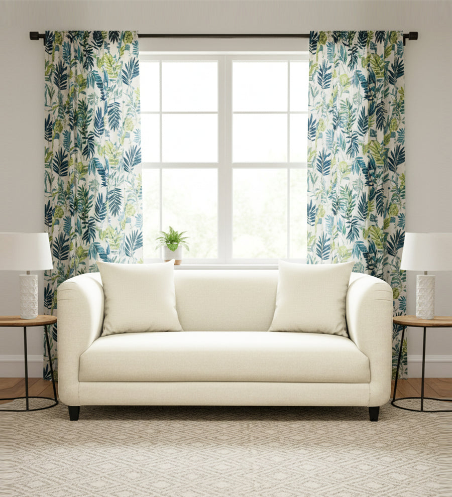 Niki  2 Seater Fabric Sofa - Ivory Cream by Febonic Living