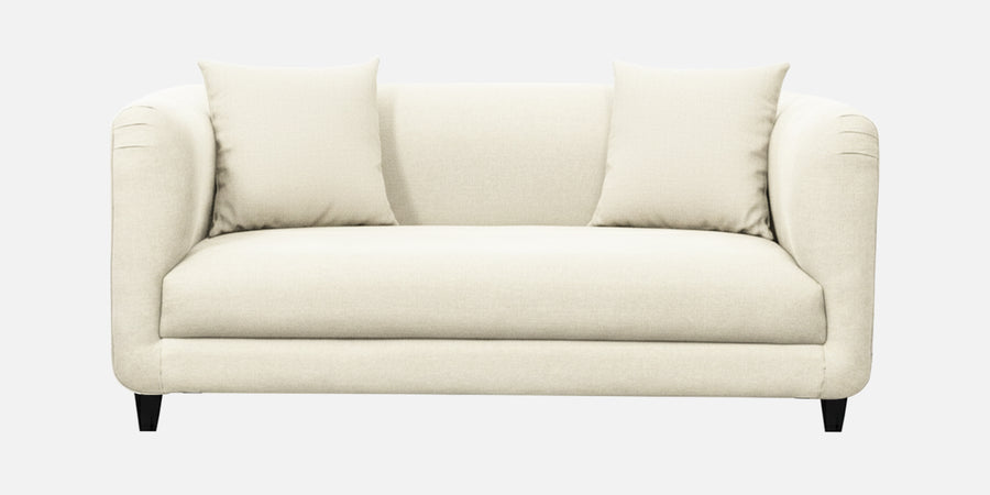 Niki Fabric 2 Seater Sofa In Ivory Cream Colour - Febonic Living