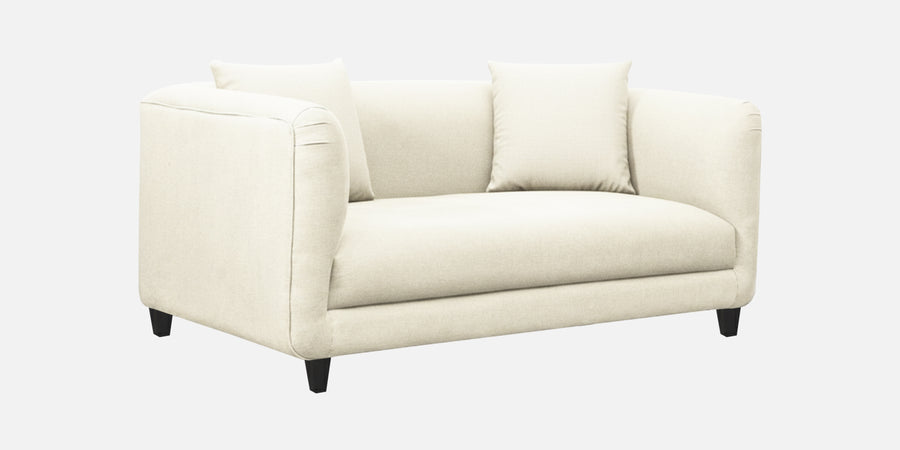Niki Fabric 2 Seater Sofa In Ivory Cream Colour - Febonic Living