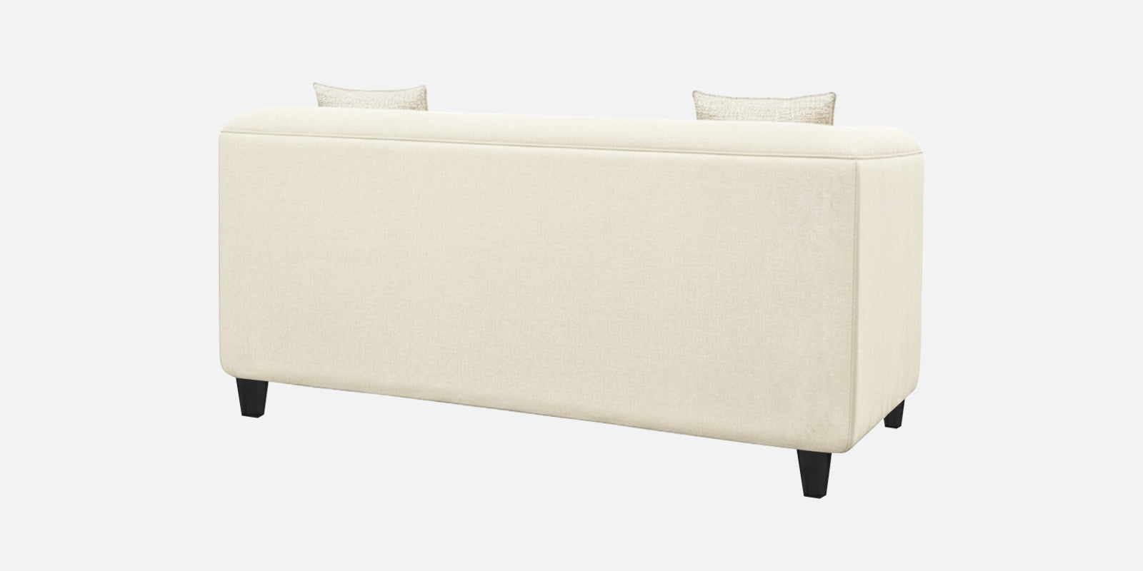 Niki Fabric 2 Seater Sofa In Ivory Cream Colour