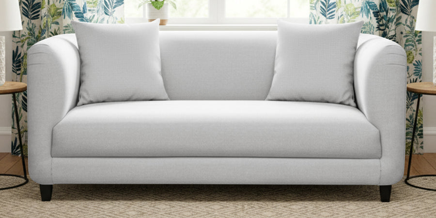 Niki Fabric 2 Seater Sofa In Lit Grey Colour - Febonic Living