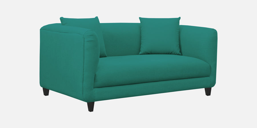 Niki Fabric 2 Seater Sofa In Sea Green Colour - Febonic Living