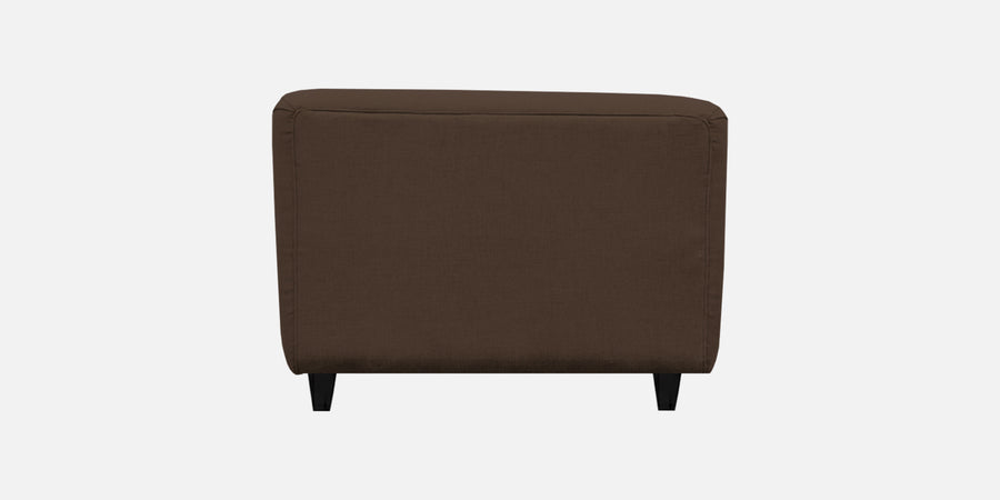 Niki Fabric 3 Seater Sofa In Coffee Brown Colour - Febonic Living