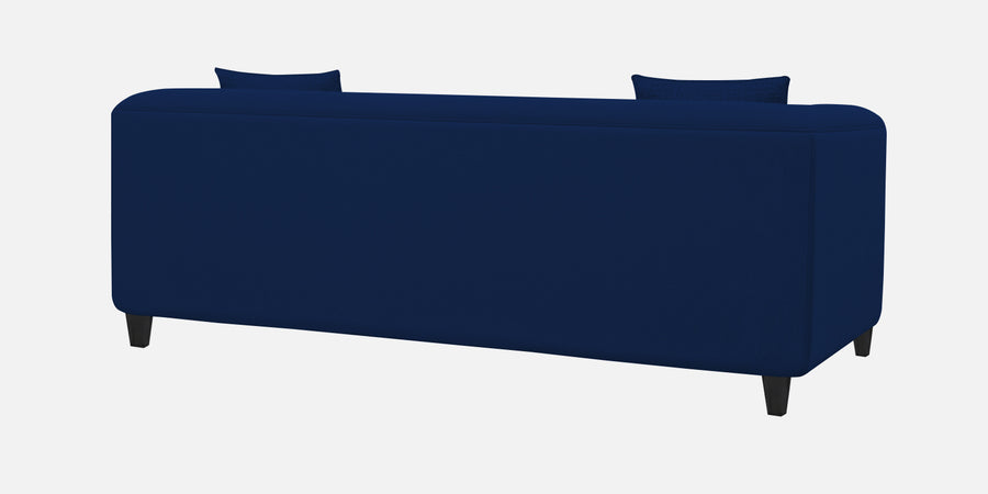 Niki Fabric 3 Seater Sofa In Royal Blue Colour - Febonic Living